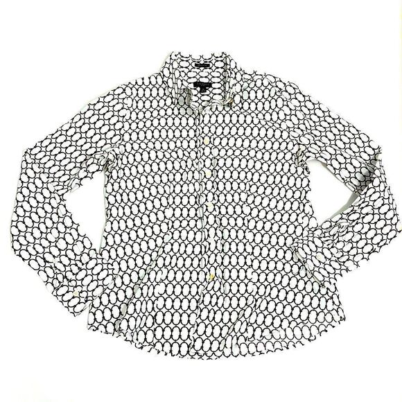 Talbots Tops - Talbots Chain Link Button Down Shirt